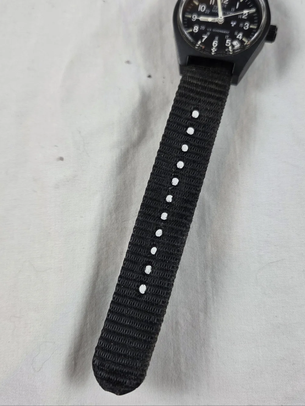 Marathon Black GPM MIL-PRF-46374G Military Issue Watch